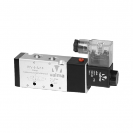 PIV-S-A-18.220AC Клапан пневмораспределительный 5/2, G 1/8''